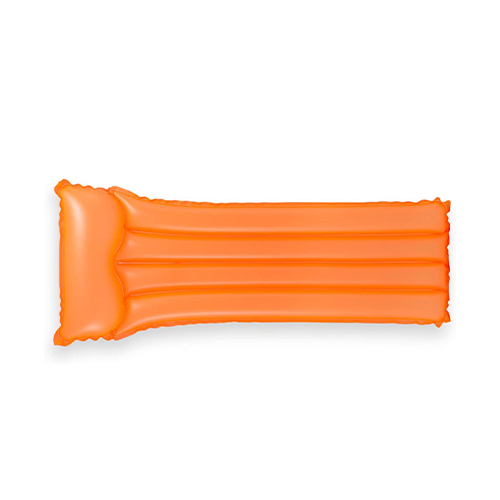 تشک بادی روی آب نارنجی