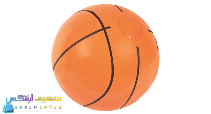 توپ بادی ورزشی بسکتبال موجود در نمایندگی سعید اینتکس