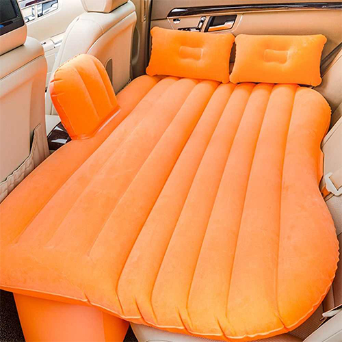 تشک بادی داخل ماشین نارنجی