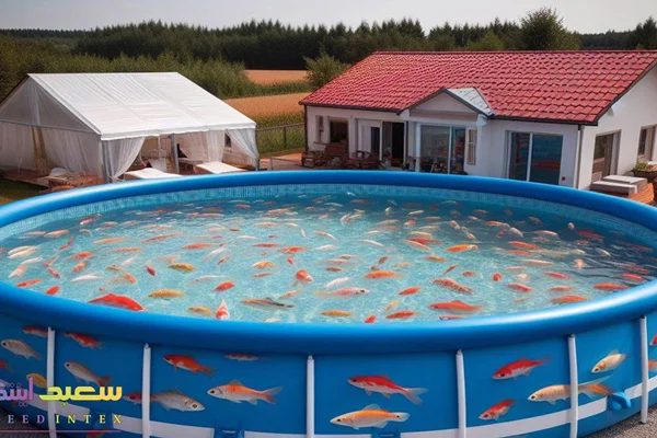 استخر پیش ساخته اینتکس برای پرورش ماهی