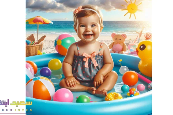 استخر بادی کودک با عمق زیاد با قیمت واقعی