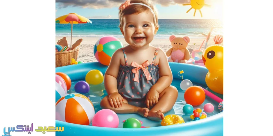 استخر بادی کودک با عمق زیاد با قیمت واقعی