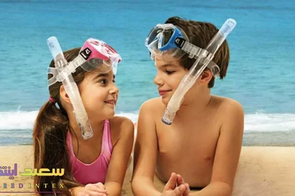 خرید اسنورکل شنا اینتکس در قشم و کیش نمایندگی سعید اینتکس