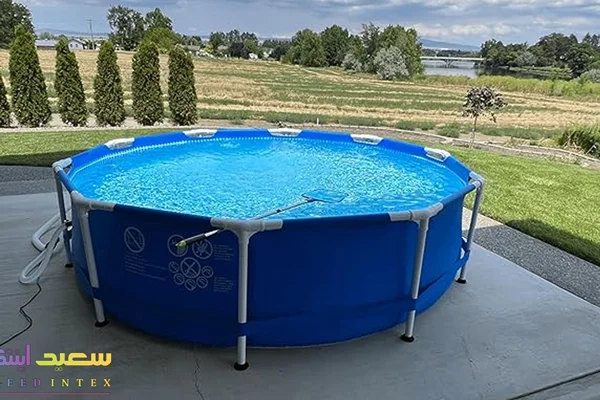 راهنمای نصب استخر پیشساخته و برزنتی اینتکس