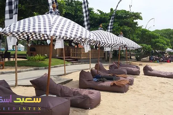 آیا مبل شنی با چترهای ساحلی یا آفتابگیر سازگار است؟