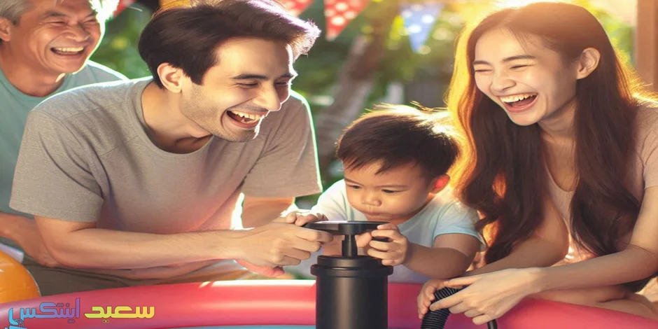 چگونه با کمپرسورهای باد استخر بادی را باد کنیم؟