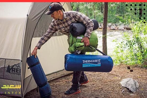 تشک بادی برای چادر مسافرتی