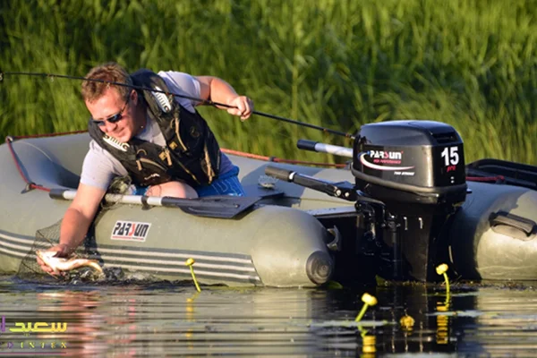 قایق بادی برای ماهیگیری