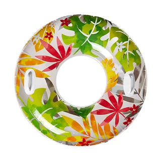 حلقه شنا بادی طرح برگ قطر 97