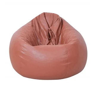 مبل شنی گرد با روکش چرم