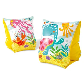 بازوبند بادی کودک طرح دریایی56666 intex