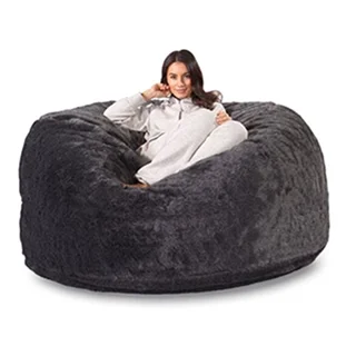 مبل شنی استوانه ای بزرگ یک نفره