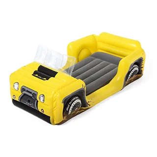 تشک بادی کودک طرح ماشین بست وی