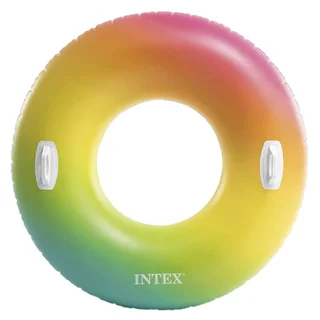 حلقه شنا اینتکس طرح رنگین کمان مدل 58202