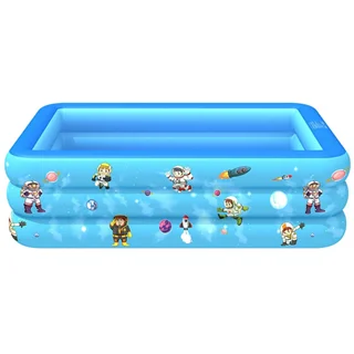 استخر آبی رنگ طرح فضایی