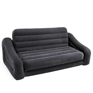 کاناپه بادی تخت شو مشکی اینتکس + گارانتی