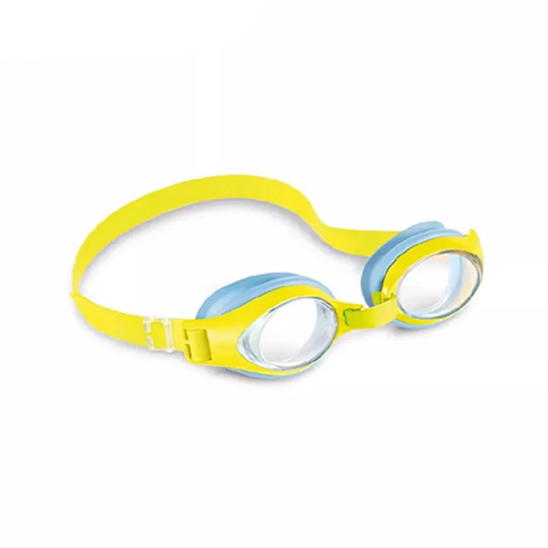 عینک شنای زرد رنگ اینتکس intex 55611